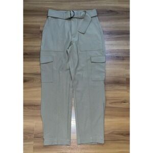 NWOT Banana Republic Cargo Tapered Belted Casual Ankle Pants